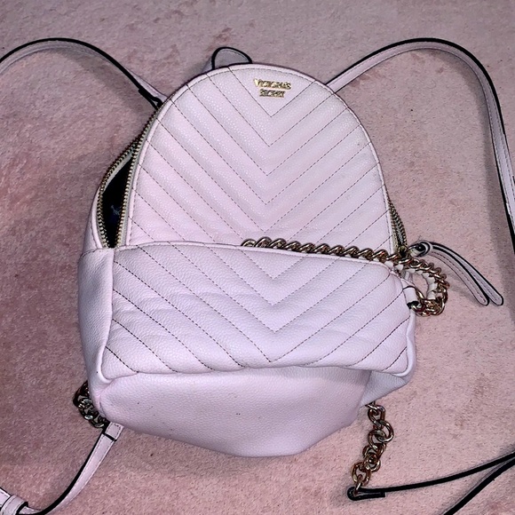 PINK backpack,light pink, mini